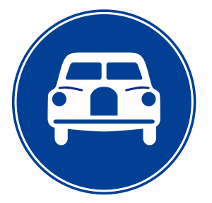 自動車専用道路標識